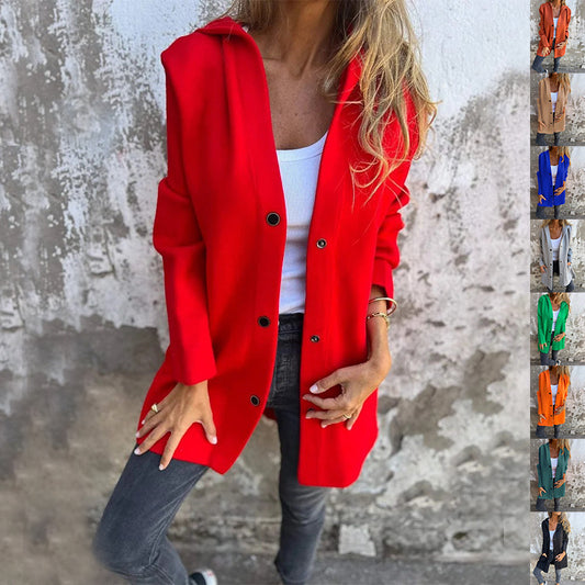Veste Décontractée à Capuche