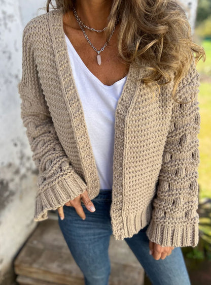 Cardigan Couleur Unie