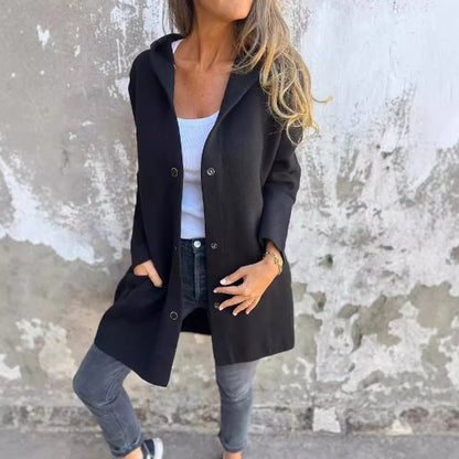 Veste Décontractée à Capuche